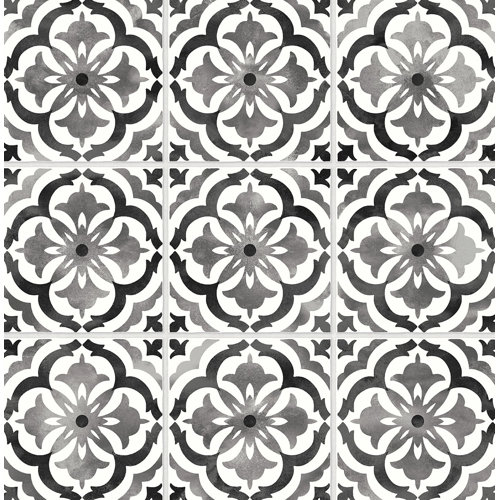 Daisy Designs Geometric Vinyl Peel & Stick Wallpaper Roll & Reviews Perigold